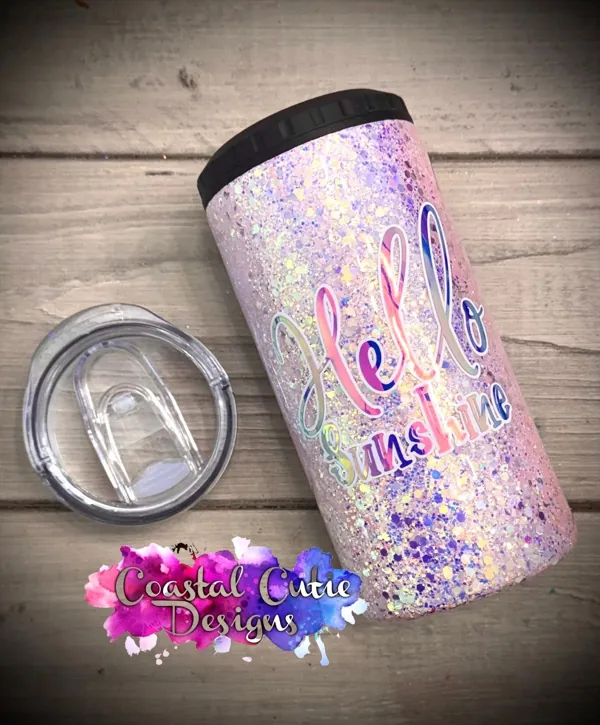 Pastel holographic glitter 4-in-1
